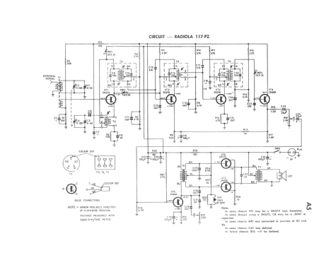 Radiola Transistor 7 117-PZ; Amalgamated Wireless (ID = 2049249) Radio