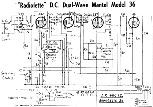 Radiolette 36; Amalgamated Wireless (ID = 1942787) Radio