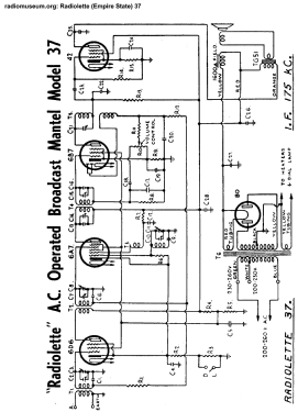 Radiolette 37C; Amalgamated Wireless (ID = 2962687) Radio