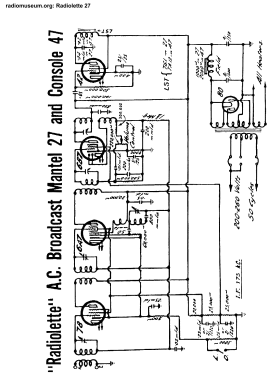 Radiolette 27; Amalgamated Wireless (ID = 2955619) Radio