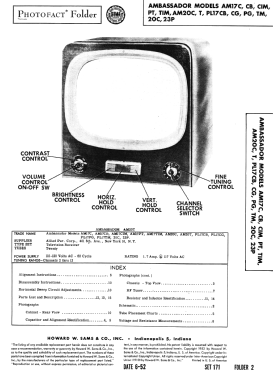 20C; Ambassador Allied (ID = 3060433) Television