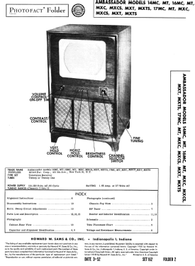 Ambassador 16MXCS; Ambassador Allied (ID = 3029910) Television