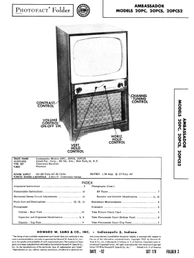 Ambassador 20PC; Ambassador Allied (ID = 3086455) Television