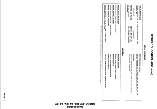 Ambassador A21CLO; Ambassador Allied (ID = 2660189) Television