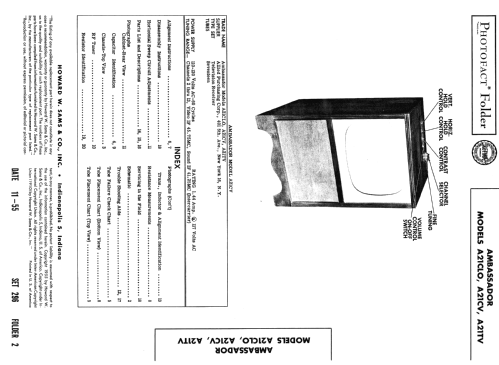 Ambassador A21CLO; Ambassador Allied (ID = 2660196) Television