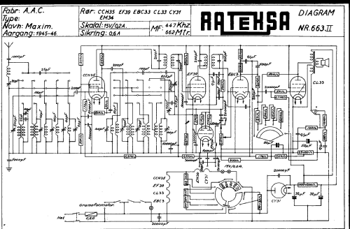 Maxim 46 ; American Apparate (ID = 1988195) Radio