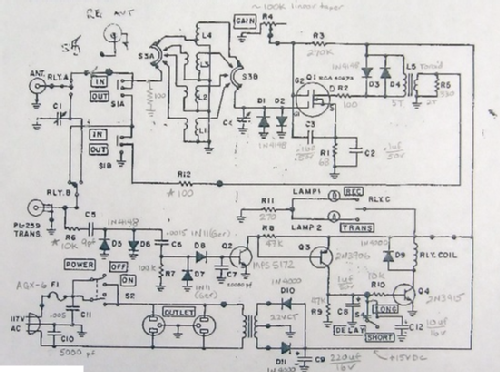 Ameco Preamplifier PT-2; American Electronics (ID = 2428079) Ampl. RF