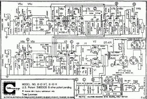 B-12XT; Ampeg Portaflex; (ID = 251915) Ampl/Mixer