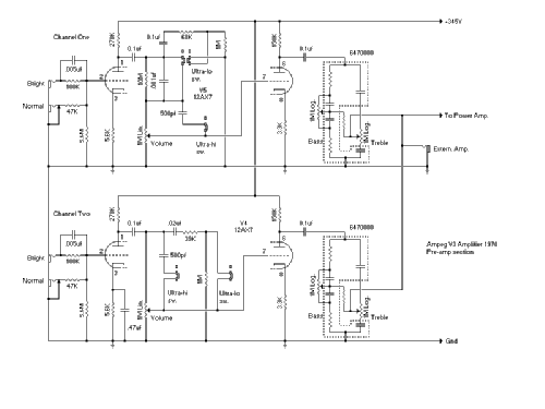 V3 ; Ampeg Portaflex; (ID = 253598) Ampl/Mixer