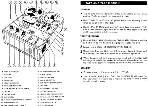 Portable Tape recorder 600; Ampex; San Carlos, (ID = 475166) R-Player