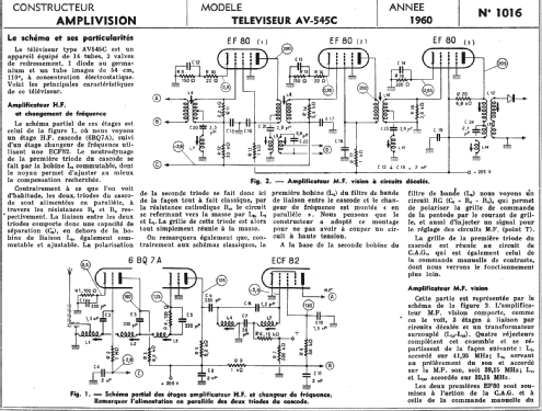 AV545C; Amplivision; (ID = 287888) Television