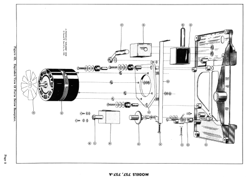 Tape Recorder 757; Ampro Corp.; Chicago (ID = 2656920) R-Player