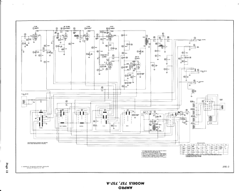 Tape Recorder 757; Ampro Corp.; Chicago (ID = 434752) R-Player