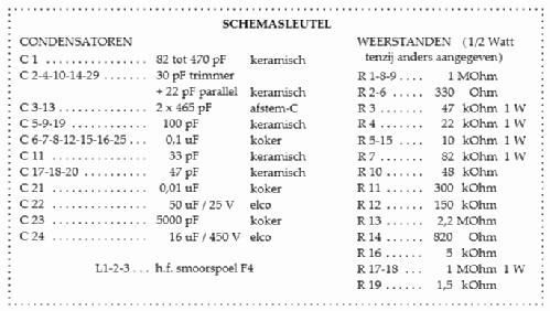 2-krings voorzetapparaat voor WW ontvangst ; Amroh NV Radio (ID = 1684682) Radio