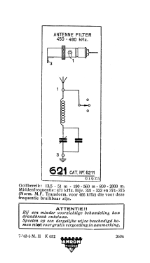 Antenne-Filter 621; Amroh NV Radio (ID = 2897107) Radio part