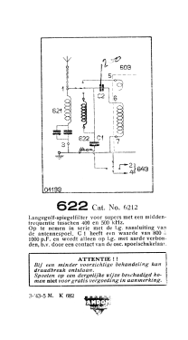 LW-Spiegel-Filter 622; Amroh NV Radio (ID = 2897109) Radio part