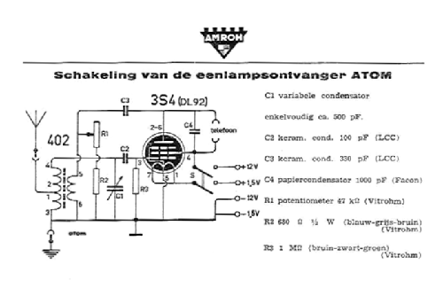 Atom ; Amroh NV Radio (ID = 383112) Bausatz