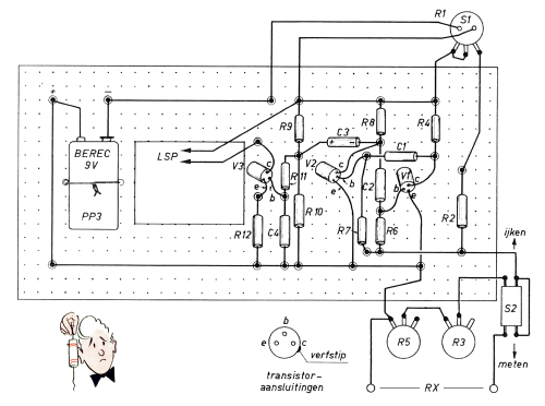 Audio C & R tester ; Amroh NV Radio (ID = 1399483) Equipment