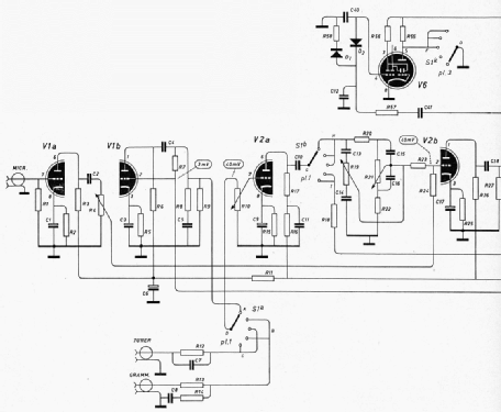 Bandrecorderversterker Capriccio ; Amroh NV Radio (ID = 1726244) Ampl/Mixer