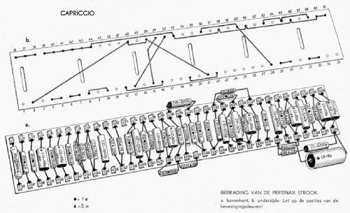 Bandrecorderversterker Capriccio ; Amroh NV Radio (ID = 1726250) Ampl/Mixer