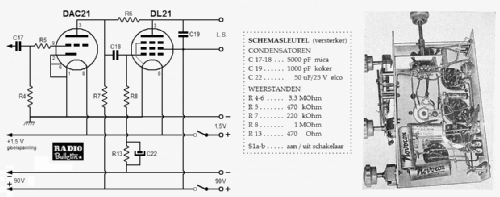 Batterijontvanger M.K. Paradyne ; Amroh NV Radio (ID = 1696665) Radio