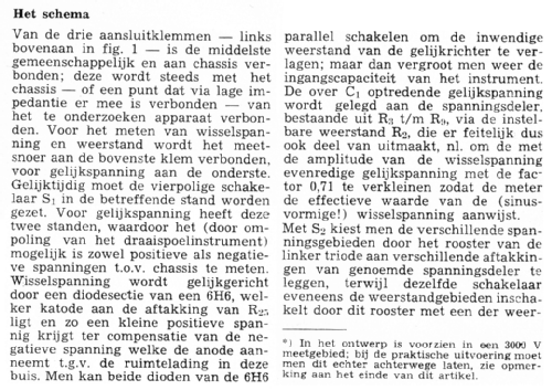 Buisvoltmeter ; Amroh NV Radio (ID = 2441509) Ausrüstung