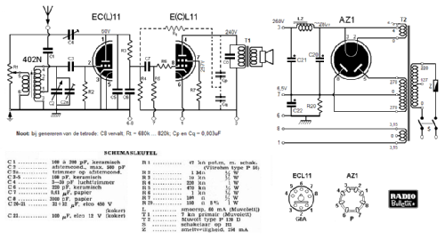 Experimenteer-ontvanger UN-24; Amroh NV Radio (ID = 1328863) Radio