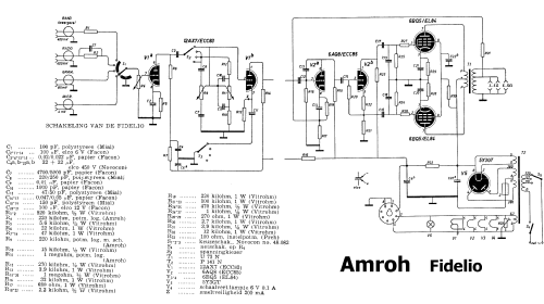 Fidelio ; Amroh NV Radio (ID = 318357) Ampl/Mixer