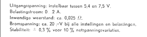 Gestab. Netvoedingsapparaat ; Amroh NV Radio (ID = 422944) Kit