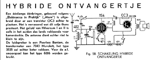 Hybride Ontvangertje ; Amroh NV Radio (ID = 457140) Kit