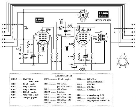 L.F. Versterker UN-2; Amroh NV Radio (ID = 1311421) Ampl/Mixer