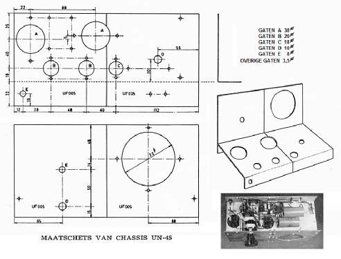 Ontvangertje voor de fiets UN-45; Amroh NV Radio (ID = 1347351) Radio