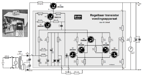 Regelbare voeding 5-25V/1A ; Amroh NV Radio (ID = 1377052) Power-S