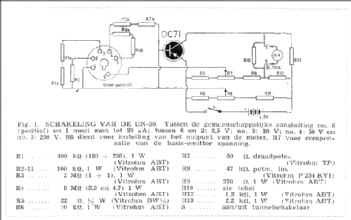 T.V.M. UN-50; Amroh NV Radio (ID = 411006) Kit