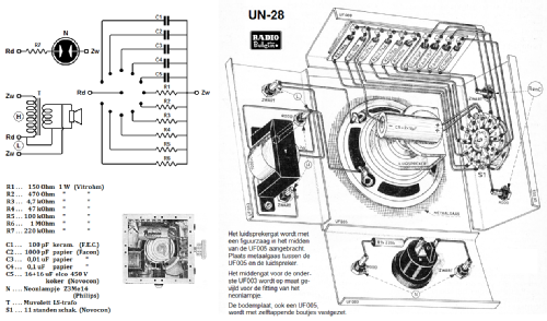 Testkastje UN-28; Amroh NV Radio (ID = 1331504) Equipment