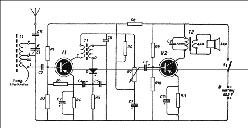 Transistor-Ontvanger C1; Amroh NV Radio (ID = 397163) Kit