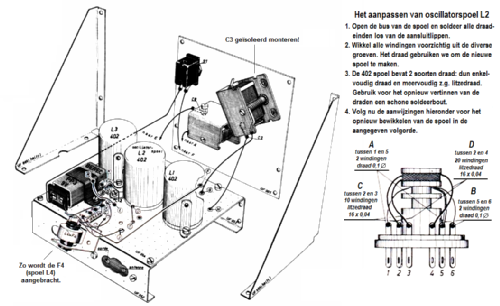 Transistorontvanger voor de 80 m band ; Amroh NV Radio (ID = 1396375) Radio