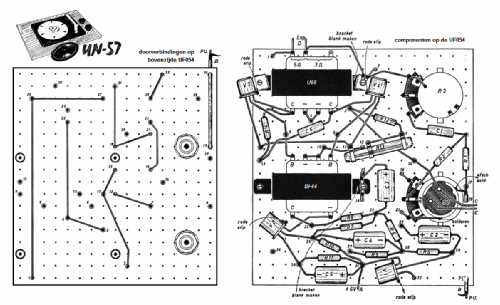 Transistorversterker UN-57; Amroh NV Radio (ID = 2336855) Kit