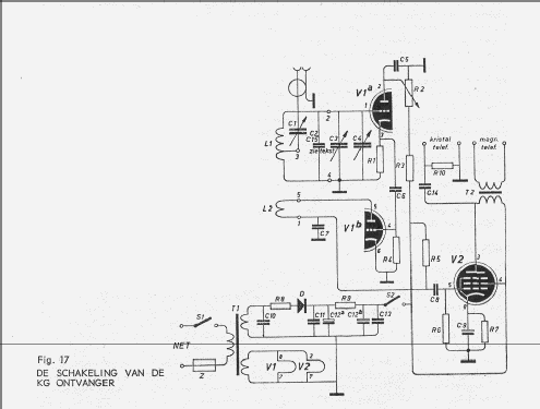 Tweelamps Ontvanger ; Amroh NV Radio (ID = 684833) Kit