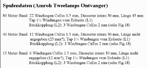 Tweelamps Ontvanger ; Amroh NV Radio (ID = 684835) Kit