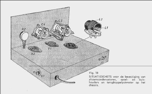 Tweelamps Ontvanger ; Amroh NV Radio (ID = 684836) Kit