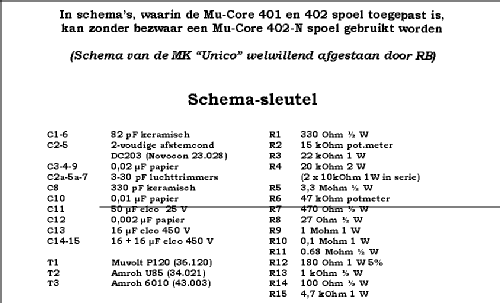 MK Unico ; Amroh NV Radio (ID = 396179) Radio