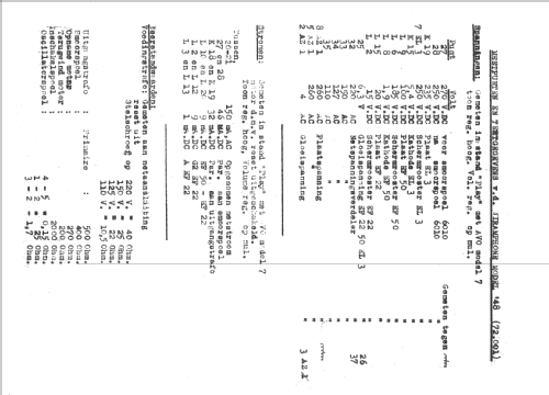 Wiramphone 72001; Amroh NV Radio (ID = 184288) Ton-Bild