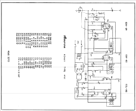 Kohav 4161; Amron / Amcor; (ID = 277170) Radio