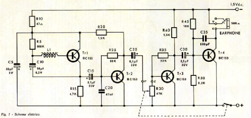 RX loop voice Ricevitore per l'ascolto audio TV UK162; Amtron, High-Kit, (ID = 1943175) Kit