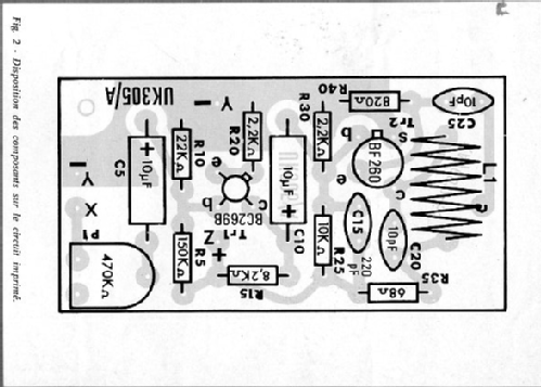 Transmitter FM HI-FI UK 305/A; Amtron, High-Kit, (ID = 769779) Kit