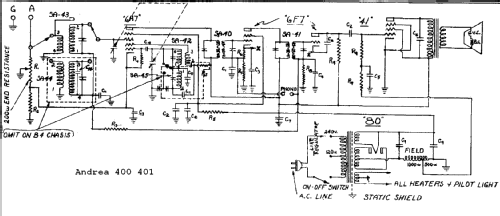 400 B4; Andrea Radio Corp.; (ID = 390397) Radio