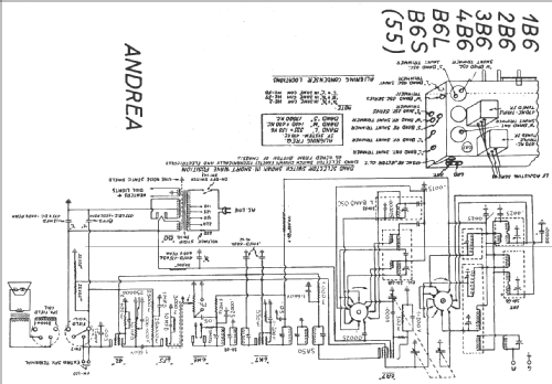 4B6 B6S; Andrea Radio Corp.; (ID = 16581) Radio