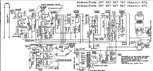 4D7 Ch= D7S; Andrea Radio Corp.; (ID = 382577) Radio