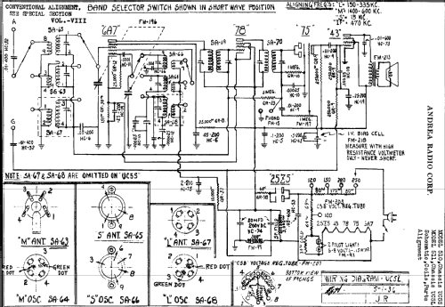 510 UC5S; Andrea Radio Corp.; (ID = 390693) Radio